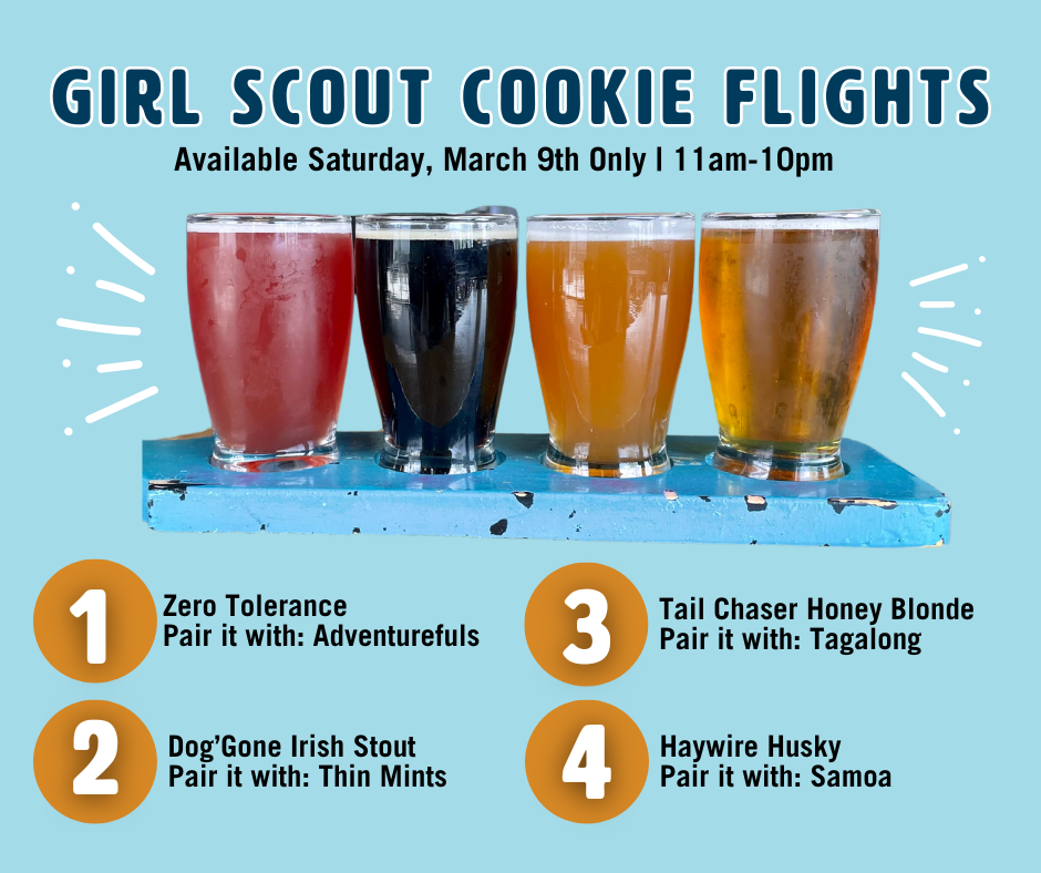 Girl Scout Cookie Flight