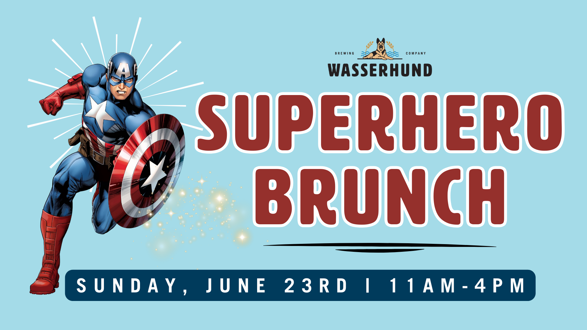 superhero brunch