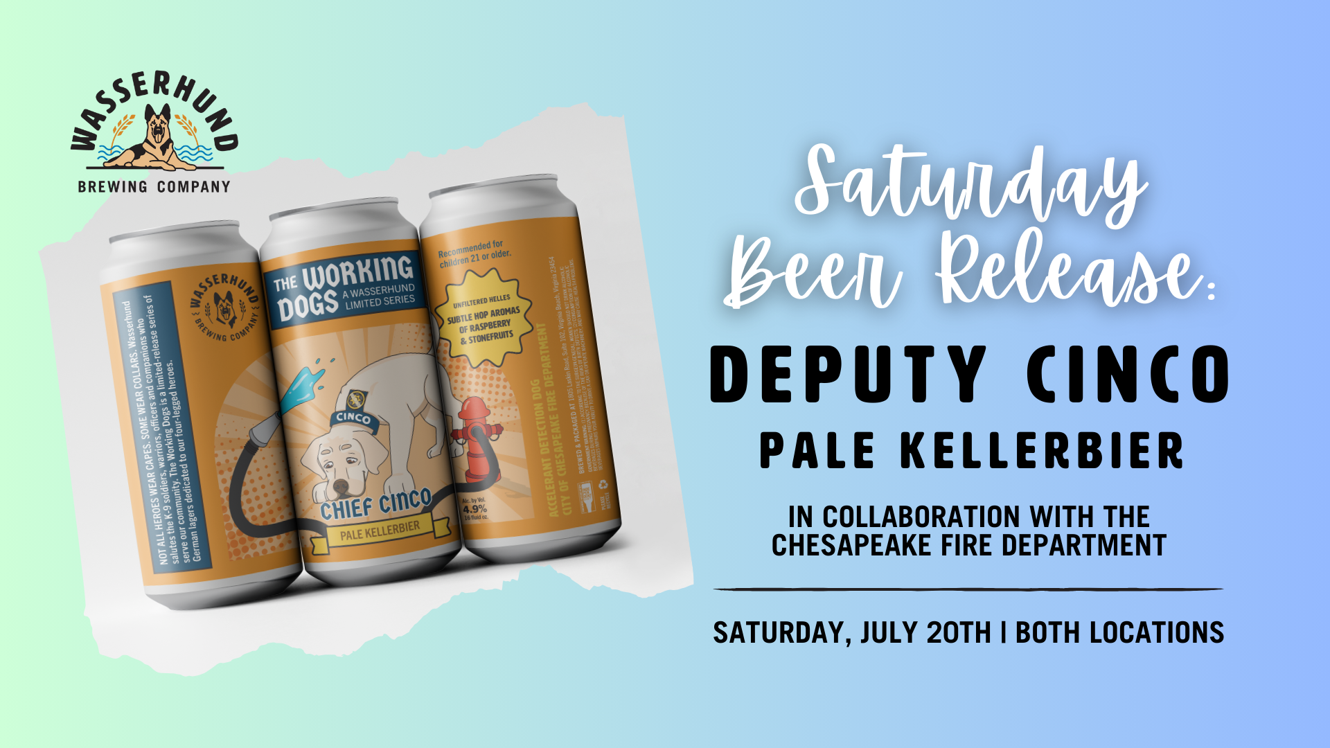 Deputy Cinco Beer Release