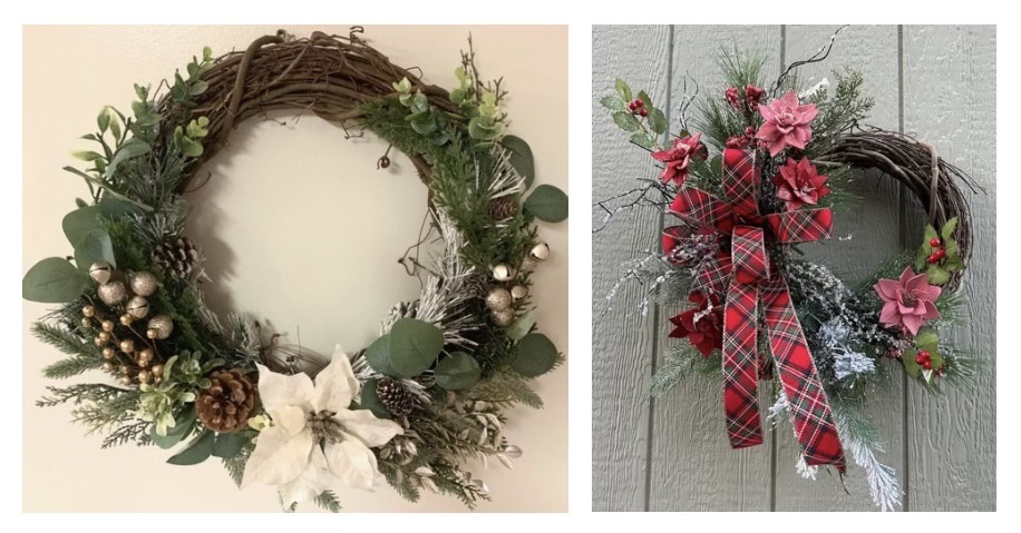 wreath making