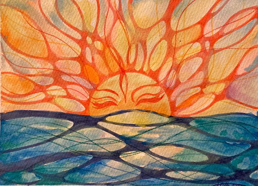 summer watercolor