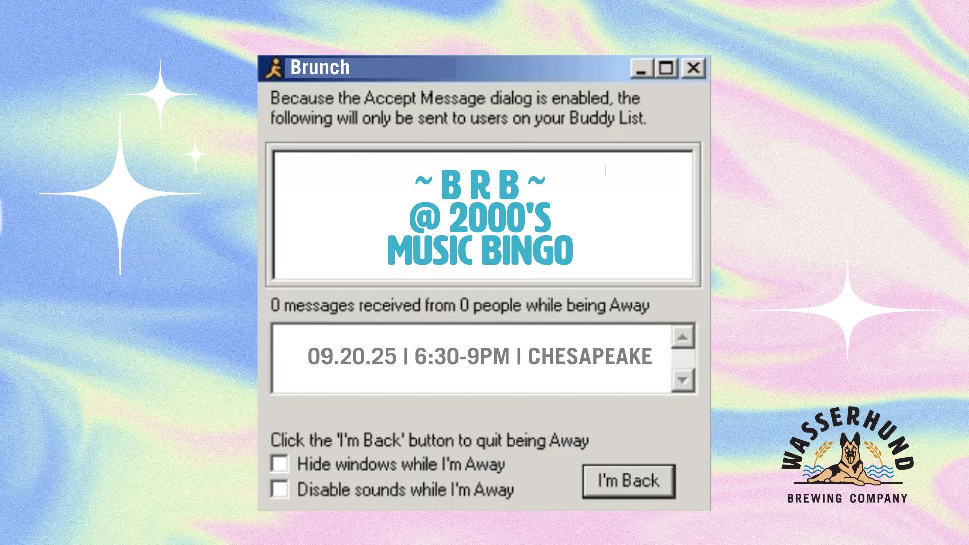 2000s Music Bingo