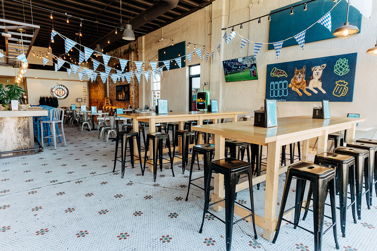 Interior of Wasserhund's Norfolk location
