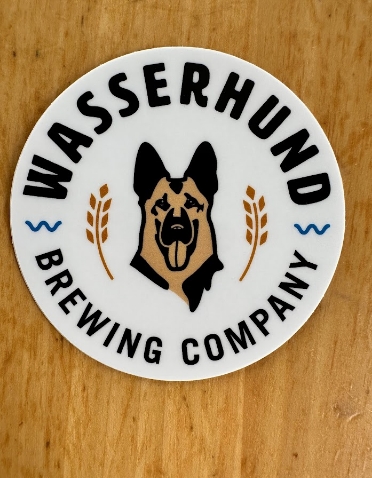 Wasserhund Seal Logo Sticker